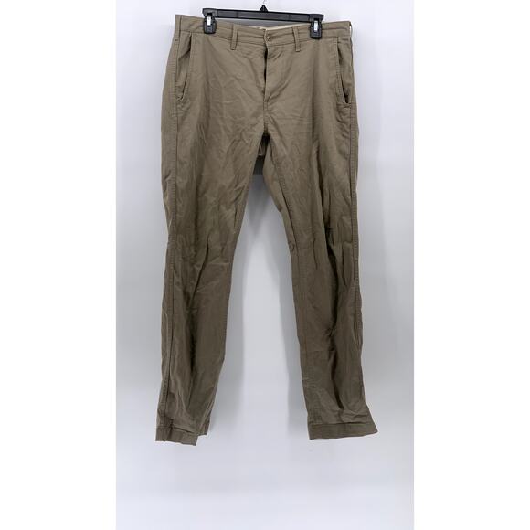 LEVI'S Men's Tan Regular-Fit Tapered Chino Pants SZ 32X34 - Picture 1 of 11